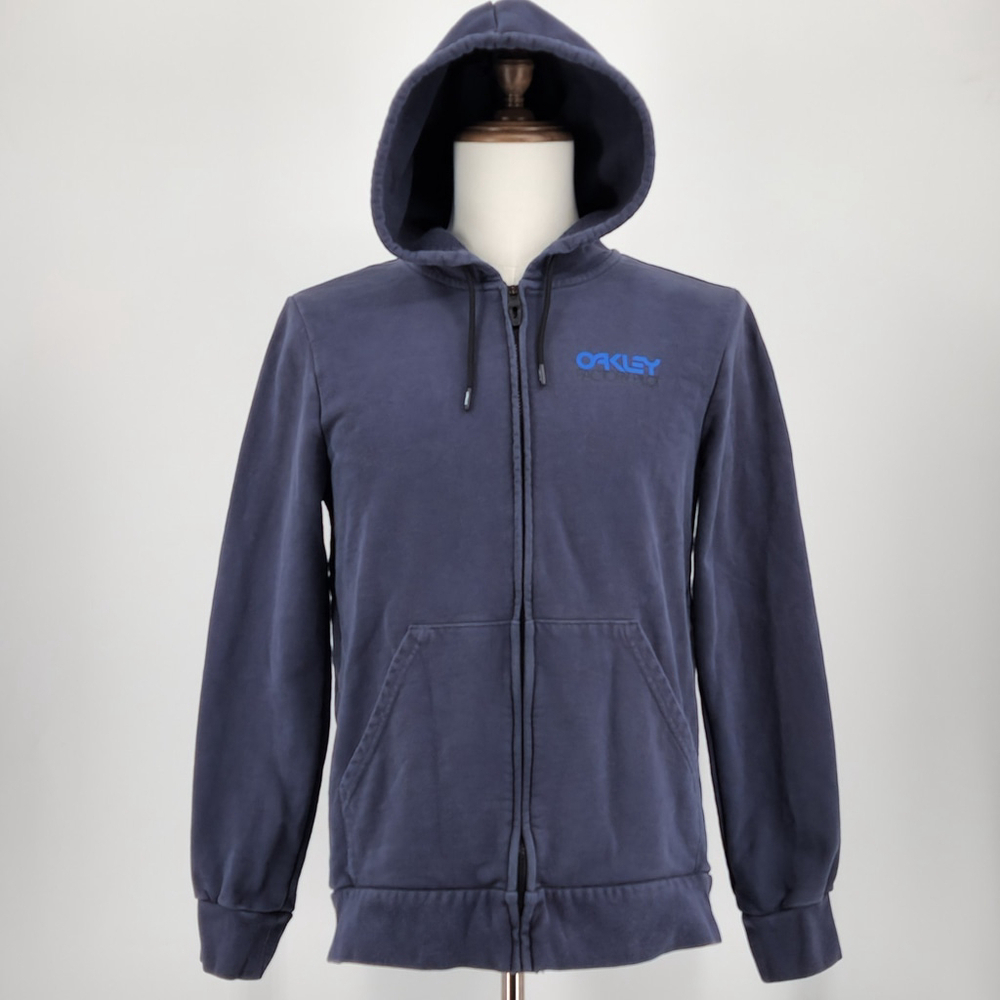 Oakley Factory Pilot Motocross Hoodie Men's Size Large Blue Motorcycle Gorpcore